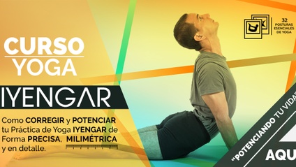 Product image for Curso de Yoga IYENGAR "Potenciando Tu Vida"