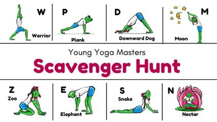 Product image for Scavenger Hunt - Kids Yoga Teacher Resource