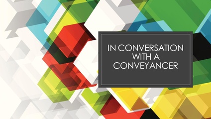 Product image for In conversation with a conveyancer