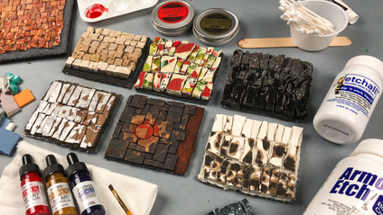 Product image for FINISHING SCHOOL: Surface treatments for Mosaic with Kelley Knickerbocker