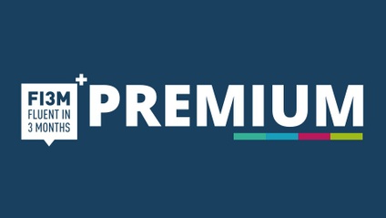 Product image for Fluent in 3 Months Premium