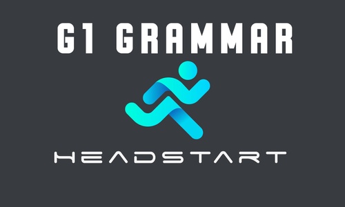 Product image for G1 English Grammar