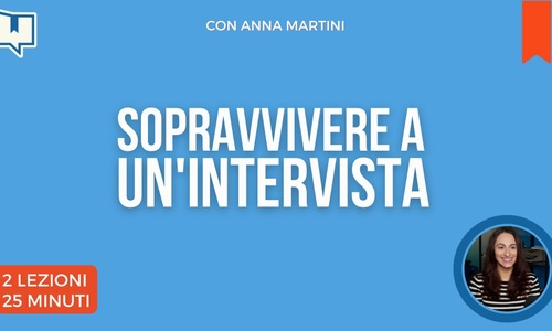 Product image for Sopravvivere a un'intervista con Anna Martini