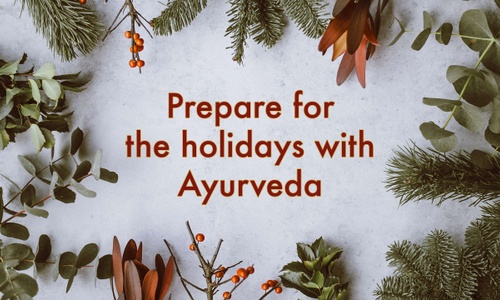 Product image for Prepare for the holidays with Ayurveda