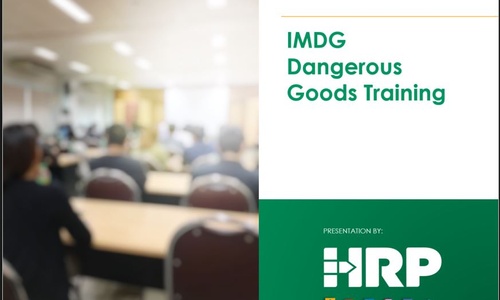 Product image for IMDG Dangerous Goods Training