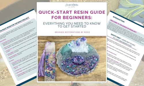 Product image for Free Guide: Quick-Start Resin Guide for Beginners