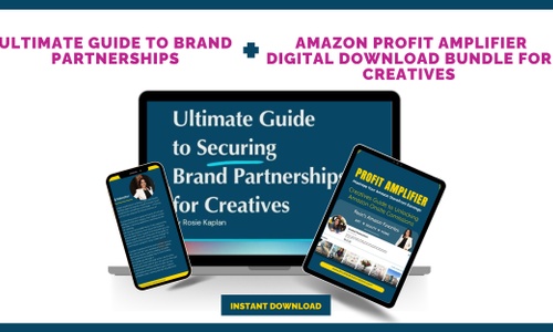 Product image for Brand Deals & Amazon Profit Playbook: Digital Growth Bundle for Creatives