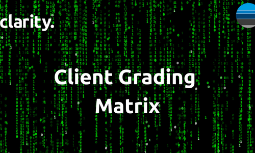 Product image for Client Grading Matrix (help sheet)