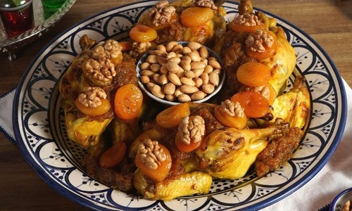 Product image for Moroccan Cornish Hens with Caramelized Apricots