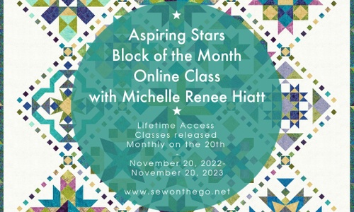 Product image for Aspiring Stars Sampler - Block of the Month