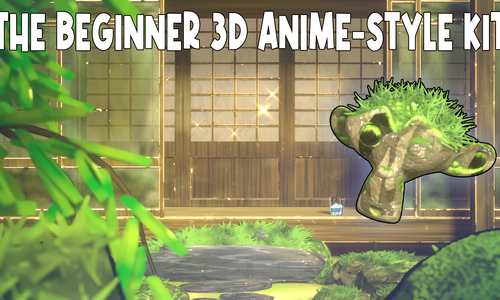 Product image for The Beginner 3D Anime-Style Kit