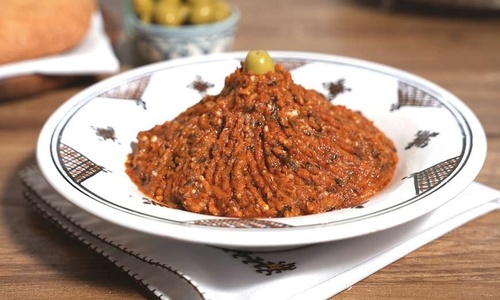 Product image for Moroccan Roasted Eggplant Dip - Zaalouk