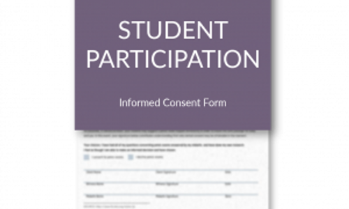 Product image for Student Participation - Informed Consent Form