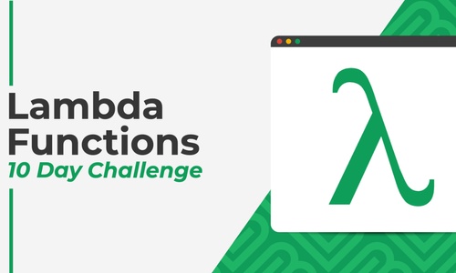 Product image for Lambda Functions 10-Day Challenge