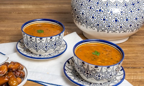 Product image for Moroccan Vegetarian Harira (Tomato, lentil and chickpea soup)