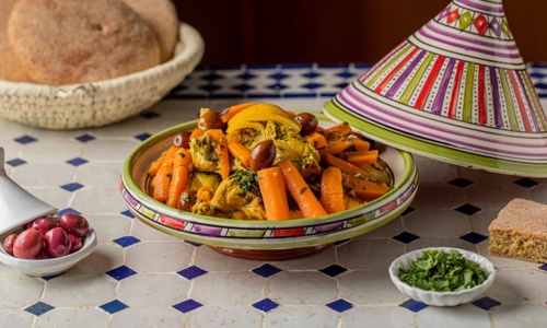 Product image for Moroccan Chicken Tagine with Carrots and Olives