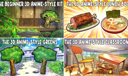 Product image for The Ultimate 3D Anime-Style Bundle
