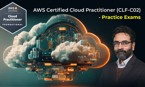 Product image for AWS Certified Cloud Practitioner (CLF-C02) - Practice Tests