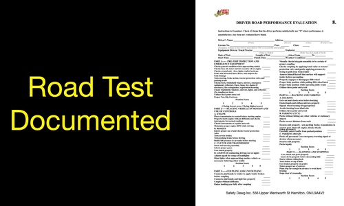 Product image for Truck Driver Road Evaluation (Road Test)