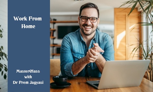 Product image for Work From Home Training | Course |  MasterClass by Dr Prem