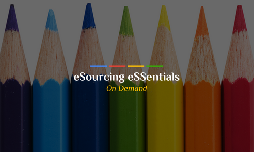 Product image for eSourcing eSSentials On Demand