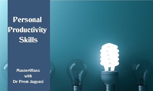 Product image for Personal Productivity Skills | Masterclass by Dr Prem 