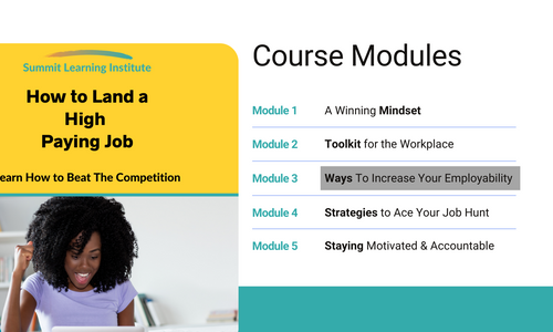Product image for Ways to Increase Your Employability (webinar)