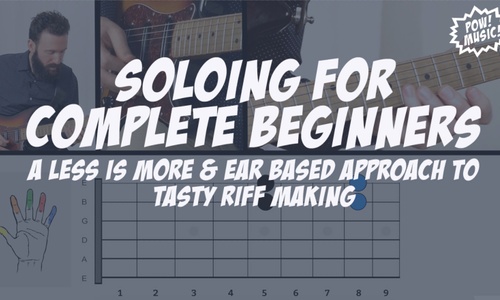 Product image for SOLOING FOR COMPLETE BEGINNERS