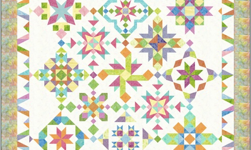 Product image for Stitchin Sisters Charter Club ~ Aspiring Stars Sampler (Tues/Thur)