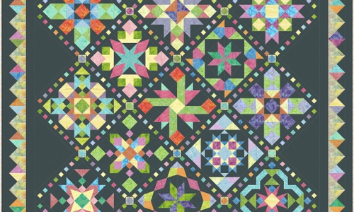 Product image for Stitchin Sisters Charter Club ~ Aspiring Stars Sampler (Mar-Aug Saturday)