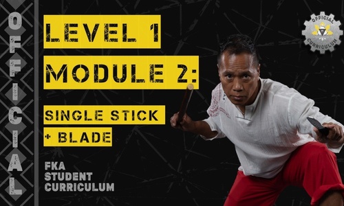 Product image for Official FKA Kali Combat Level 1: Module 2 Student Curriculum