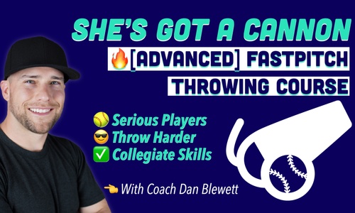 Product image for [She's Got a Cannon] Advanced Fastpitch Throwing Course