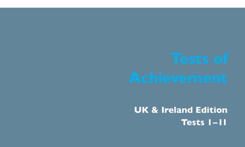 Product image for Woodcock Johnson IV: Tests of Achievement (UK & Ireland Edition)