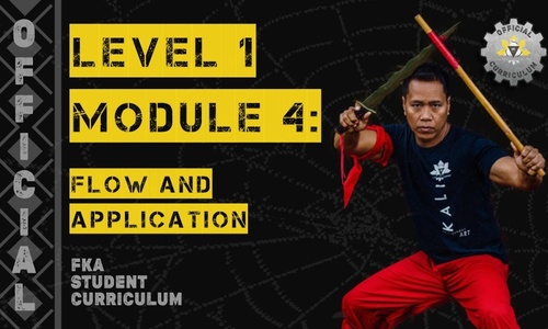 Product image for Official FKA Kali Combat Level 1: Module 4 Student Curriculum