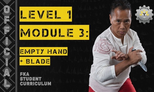Product image for Official FKA Kali Combat Level 1: Module 3 Student Curriculum