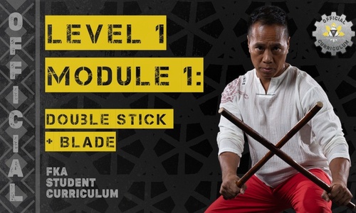 Product image for Official FKA Kali Combat Level 1: Module 1 Student Curriculum