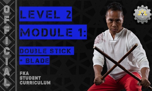 Product image for Official FKA Kali Combat Level 2: Module 1 Student Curriculum