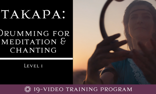 Product image for TAKAPA: Drumming Practices for Meditation & Chanting, Level 1