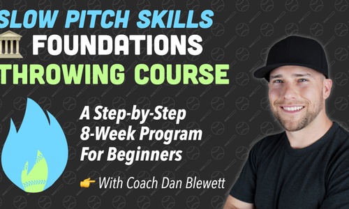Product image for [Slow Pitch Skills] Foundations Softball Throwing Course