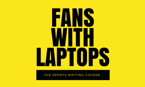 Product image for Fans with Laptops: The Sports Writing, Podcasting and Video Course