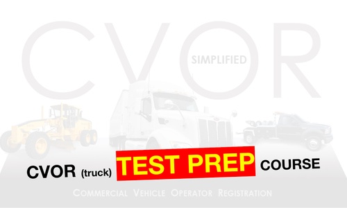 Product image for CVOR Test Prep (Video) Course