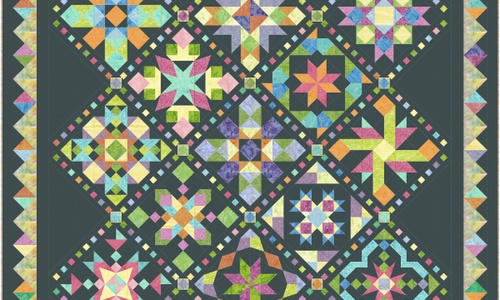 Product image for Stitchin Sisters Charter Club ~ Aspiring Stars Sampler (Saturday)
