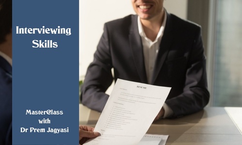 Product image for Interviewing Skills | Bullet Course | Masterclass by Dr Prem 
