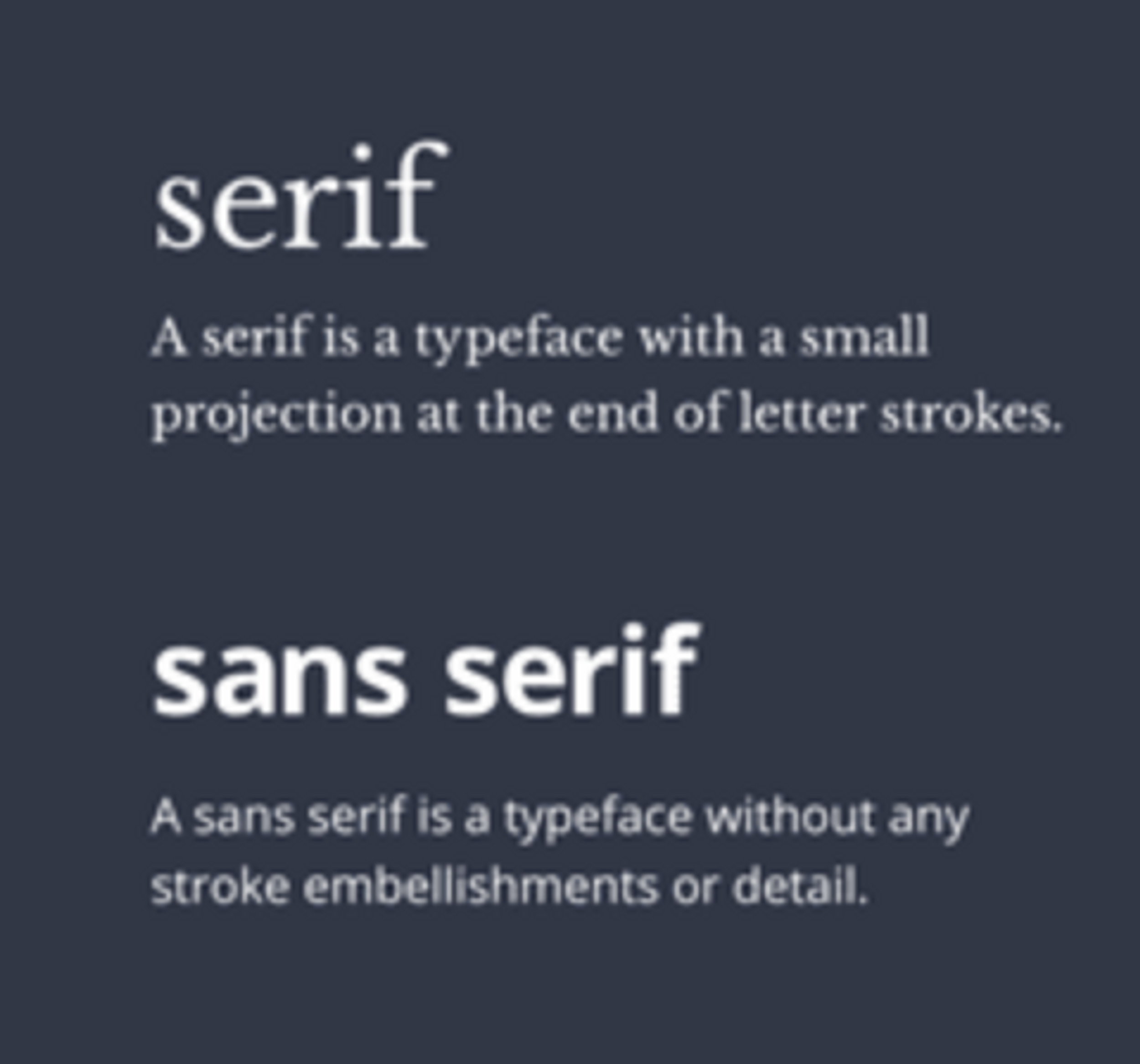 serif and sans serif fonts for Google Doc Resume