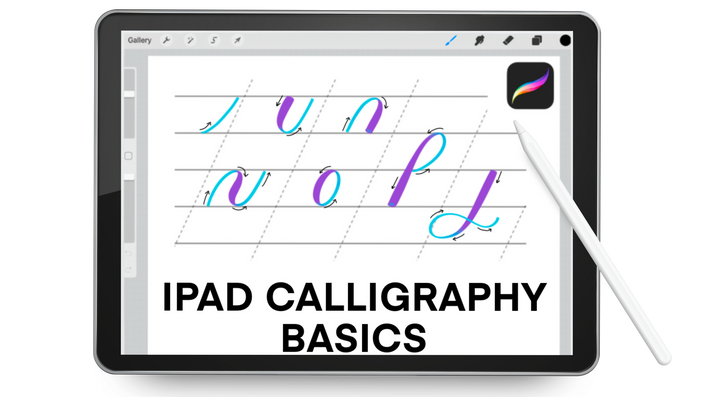 Beginner's Guide To Basic Calligraphy [Guide + Freebies] — Loveleigh Loops