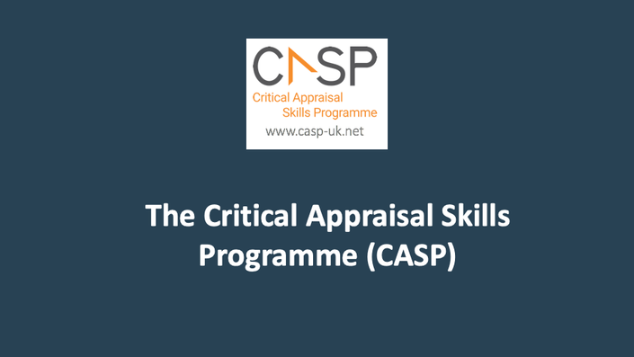 HOME PAGE NEW Critical Appraisal Skills Programme