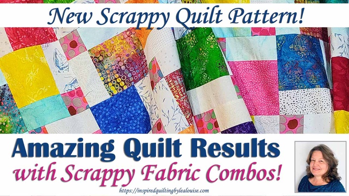 Easy Scrap Quilt As You Go Paper Foundation Tutorial - Inspired Quilting by  Lea Louise
