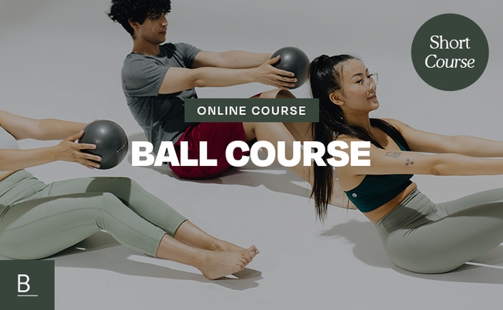 Pilates Ball Short Course Barre Body Teacher Training