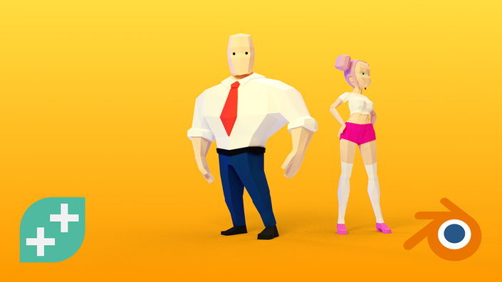 Low Poly Body Shape( by gender and age ) - Show - GameDev.tv