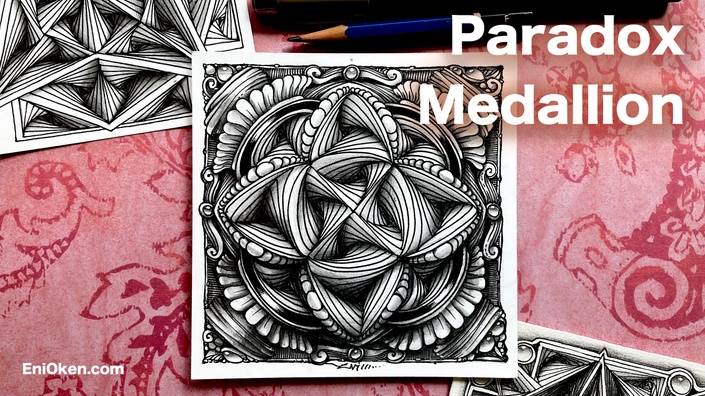 Learn to Draw Zentangle® Zenbuttons, Online class, Gifts